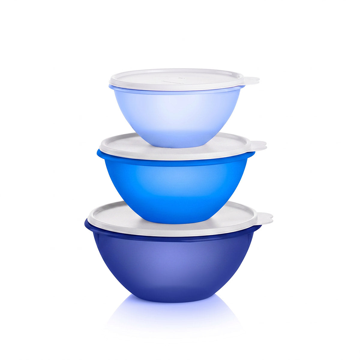 Tupper Ware Classic Wonderlier® Bowl | Set of 3 | Blue