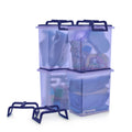 Tupper Ware Tupperware® Large Carry-All® Container | Set of 4, Detachable Handles