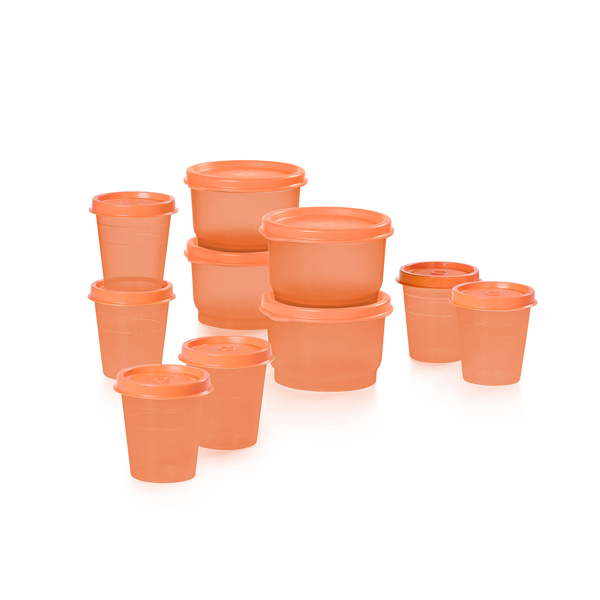 Tupper Ware Super Snack Set of 10
