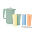Tupper Ware Classic Sheer® Pitcher &amp; Tumbler Set (Dreamy Pastels)